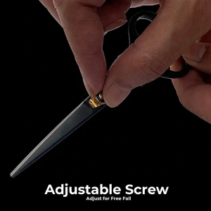 Ciseaux de coiffure professionnels en acier inoxydable chirurgical Tegra, 28 dents, manche moyen, vente en gros - Product Image 3