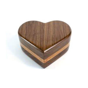 High-End Custom Wood Funeral Urn Timber Urn for Adult Ashes - Durable Spline-Reinforced <b>Wooden</b> Urn <b>Box</b> <b>Memorial</b> Supplies - Product Image 5