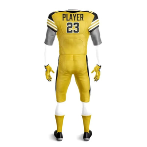 Venta al por Mayor de Conjuntos de Camisetas de Fútbol Americano Unisex para Jóvenes, Diseño 2026, Personalizables con Sublimación Completa y Número de Equipo - Product Image 3