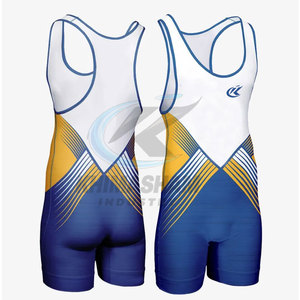 Trajes de Lucha Personalizados de Talla Grande, Spandex/Poliéster, Alta Calidad, Transpirables, Secado Rápido, Ligeros, MOQ Bajo, Diseña el Tuyo - Product Image 4