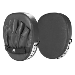 Pads de frappe en cuir personnalisables pour la boxe, haute qualité, anti-humidité, fermeture auto-agrippante - BHUTTA ENTERPRISES - Product Image 1