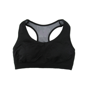 Women Contrast Trim Sports Bra Custom Private Label <b>Keyhole</b> Fitness <b>Top</b> - Product Image 4