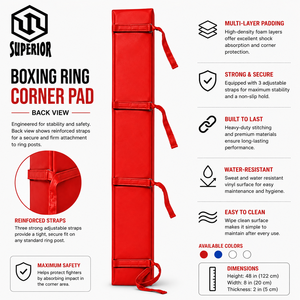 Almohadillas de Esquina para Ring de Boxeo de Alta Calidad, Personalizadas y Cómodas, Profesionales para Competencia y MMA - Product Image 4