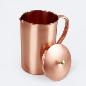 Dispensador de Bebidas de Cobre Premium, Recipiente para Servir Agua Hecho a Mano, Producto Esencial para el Comedor Tradicional - Product Image 6