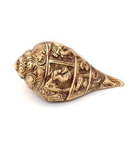 Shubh Sanket Vastu, Sol de Latón Puro, Cobre Antiguo, 10 Pulgadas - Product Image 5