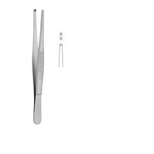 Pinzas Gillies para Tejidos 1x2 Dientes, Clip de Disección Manual de Acero Inoxidable BCI 4546, Certificado CE Clase I - Product Image 3