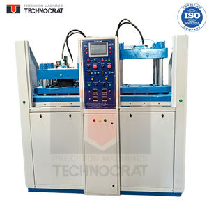 Machine de fabrication de semelles lourdes TECHNICA 100 tonnes TPR TPU PVC Haute Productivité 440V Garantie 1 an Capacité de 3000 paires par jour - Product Image 3