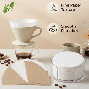 Papel de Filtro de Café Marrón Natural para Preparación de Café por Goteo Manual, Empaquetado para Venta al por Menor y Suministro a Granel - Product Image 6