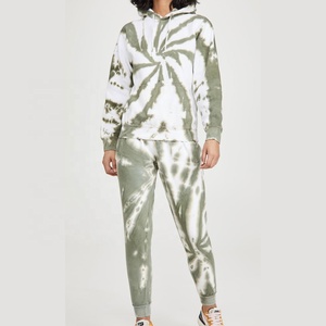 Nuevas sudaderas con capucha Tie Dye, chándal para mujer, Jersey holgado, ropa de calle, ropa de Hip Hop, conjunto de sudaderas informales de primavera 2022 - Product Image 1