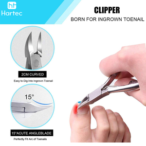 Kit personnalisé d'élimination des ongles incarnés, outils de podologie, coupe-ongles, lime à ongles, ciseaux à cuticules, instruments de soin des pieds - Product Image 6