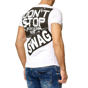 Camiseta de Algodón 100% de Alta Calidad OEM con Estampado DTG, Diseño Gráfico de Anime, Ajuste Regular para Gimnasio, Personalizada con Impresión Digital Ligera para Hombre - Product Image 4