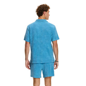 Ensemble T-shirt et short d'été pour homme, séchage rapide, streetwear respirant, couleurs et tailles personnalisables pour homme/femme/unisexe - Product Image 3