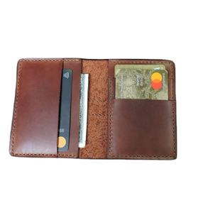 Carteras de cuero de vaca genuino para hombre, tarjeteros, organizador, estilo informal a la moda, bolso de mano corto de piel de vaca, LCH-0105 - Product Image 1