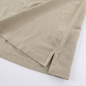 Nouveaux polos décontractés pour garçons, été-automne, col rond, double boutonnage, manches courtes, respirants, en toile, coupe classique, polyester - Product Image 3