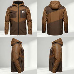 Veste à capuche pour homme, résistante à l'eau, style streetwear, pour l'Europe et l'Amérique, coupe-vent - Product Image 6