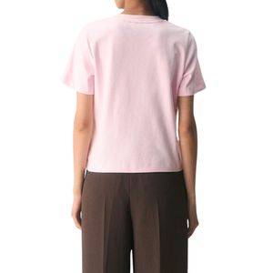 Women Cotton T Shirt Casual Modern Fit Soft Short Sleeve Crew Neck Basic Tee OEM ODM Manufacturer Custom Wholesale Bulk Wear - Product Image 2