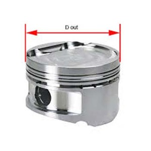 Piston Isuzu LF6 LN2 M 89 mm de diamètre, moteur diesel OEM - Product Image 1