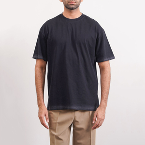 Camiseta de Cuello Redondo para Hombre, Color Sólido, Lavado Ácido, Corte Ajustado, Talla Adulto, Precio Bajo, Diseño Moderno - Product Image 1