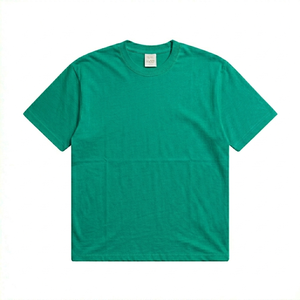 T-shirts décontractés de haute qualité, 235 GSM, poids lourd, 100% coton, épaules tombantes, coupe ample pour hommes - Product Image 4