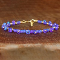 BRACELET PERLES NOUVEAU STYLE Fait main, Bracelet de perles de style moderne, Accessoire de mode tendance