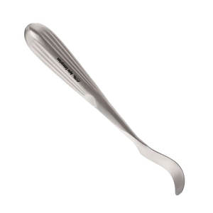 Crego Periosteal Elevator 8 "Mango completamente curvo Hoja de 7mm Premium Alemán Acero inoxidable Manual Instrumento quirúrgico CE - Product Image 3