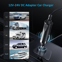 Chargeur de voiture USB-C 100W PD 3.0 à charge rapide, alimentation 5-20V CC pour MacBook, HP, Dell, Lenovo ThinkPad, Surface, Chromebook