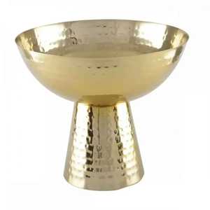 Tazón de Servir con Pedestal de Acero Inoxidable, Tazón de Metal Plateado para Helado, Plato de Lujo para Chocolate, Dulces y Postres, Buffet - Product Image 2
