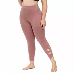Leggings de yoga de haute qualité pour femmes, leggings froncés avec taille élastique, style unique, leggings de yoga pour femmes en gros - Product Image 2