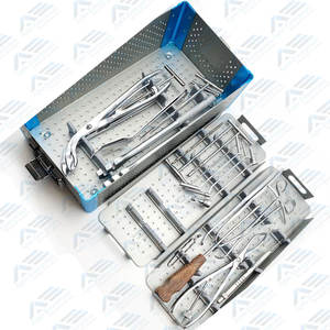 Instrumentos Quirúrgicos Manuales de Acero Inoxidable de Alta Calidad, Kit de Instrumentos Veterinarios con Placa de Bloqueo de 3.2mm y 4.0mm, Dispositivos Médicos - Product Image 3