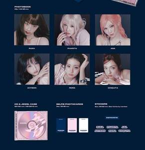 BABYMONSTER 3er MINI ÁLBUM [ (CHOOM)] Versión Jewel, Álbum Oficial del Grupo Idol Coreano KPOP, CD Coleccionable, Fotocard Gratis, Bluewave-176 - Product Image 3