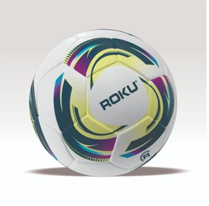Ballon de football d'équipe de ballon de football en cuir PU personnalisable de haute qualité pour l'entraînement des adultes avec logo imprimé OEM ODM disponible - Product Image 1