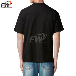 Nouveauté T-shirt décontracté à manches courtes en coton 100% respirant anti-UV écologique pour homme, toutes saisons, avec strass - Product Image 5