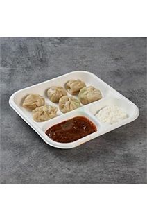 Bandeja Cuadrada de Bagazo Compostable de 3 Compartimentos, Bandeja Desechable para Comida, Contenedor Biodegradable para Alimentos, Venta Caliente - Product Image 5