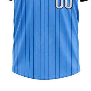 Dernier style, service OEM, maillot de baseball à deux boutons, vente en gros, concevez votre propre maillot de baseball à deux boutons à prix abordable - Product Image 4