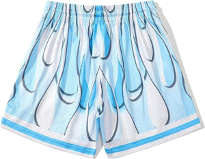 Shorts de sport unisexes pour le basketball, respirants, à séchage rapide, antibactériens, anti-UV, pour l'échauffement, sublimation, shorts pour hommes - Product Image 2