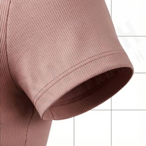 Camisetas Cortas de Lona Extra Grandes para Mujer, Ropa Deportiva Ecológica, Estilo Urbano Informal, Fabricante Directo, Ropa Deportiva para Gimnasio - Product Image 6