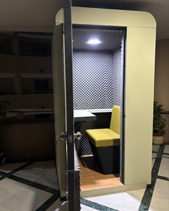 Cabine d'enregistrement insonorisée portable, pod acoustique pour podcast, voix off, appels en ligne et création de contenu - Product Image 2