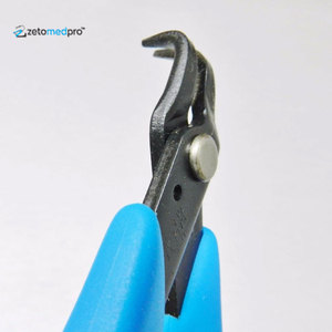 Pince à bec courbé ZETOMED PRO, marque de haute qualité, en acier inoxydable, pour la fabrication de bijoux, l'artisanat, l'assemblage, le travail du fil, le tressage - Product Image 2