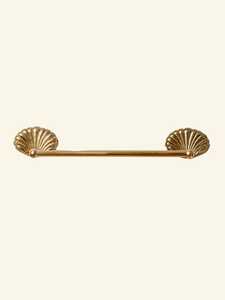 Classic Brass <b>Towel</b> Bar <b>Wall</b> <b>Mounted</b> Round Single Tier Rust Resistant Bathroom Decorative Luxury <b>Towel</b> Holder <b>Rail</b> Factory Price - Product Image 2