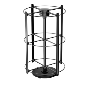 Pantalla LED Cilíndrica de Holograma 3D 360 °   Ventilador LED Giratorio con Pantalla Holográfica Publicitaria - Product Image 2
