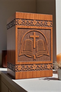 Handcrafted Rosewood American Style Eco-Friendly Durable Book Urn Personalized <b>Memorial</b> Keepsake <b>Box</b> for Cremation Ashes 200-220 - Product Image 6