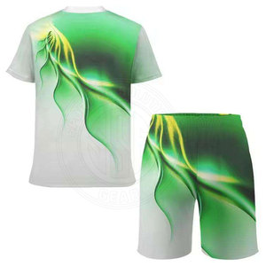 Ensembles courts pour hommes en mélange de coton respirant, doux au toucher, pour un style décontracté au quotidien - Product Image 4