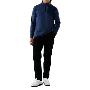 Proveedor de Ropa Deportiva al por Mayor, Sudaderas con Cierre de Cremallera de Alto Rendimiento OEM, Fabricadas en Poliéster Terry, Chaqueta de Gimnasio con Cierre de 1/4 - Product Image 6
