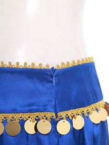 Pantalons de danse du ventre pour femmes, pantalons amples de style Harem, costume de performance arabe pour l'entraînement, les compétitions, les fêtes, les événements, les spectacles sur scène - Product Image 3