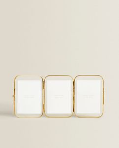 Handcrafted Metal And Glass Photo <b>Frame</b> Elegant Tabletop <b>Picture</b> Holder With Premium Glass For Home Decoration - Product Image 2