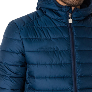 Super Quality Men's Padded Puffer <b>Work</b> <b>Jacket</b> Stand Collar Front Logo Waterproof Winter Coat-Wholesale - Product Image 6