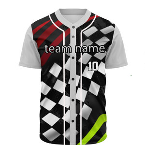 Conjunto de Uniforme de Béisbol Personalizado para Equipo, Impresión Digital, Transpirable, Tallas Grandes, Poliéster, Ropa Deportiva Unisex, Uniforme de Club - Product Image 6