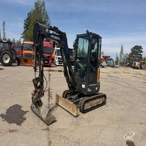 Mini-excavatrice sur chenilles Hyundai d'occasion, moteur puissant, capacité de la benne de 0,08 m³, bonne qualité - Product Image 4