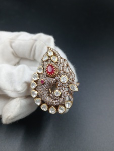 Amaira Jewels Peacock <b>Brooch</b> 925 <b>Silver</b> Luxury High Grade Unisex Wedding Party Gift Jewelry Handmade - Product Image 1