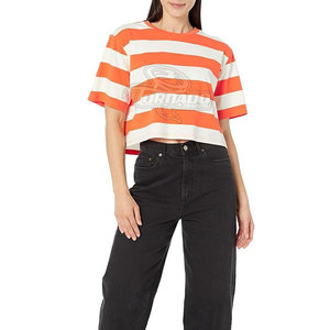 T-shirts courts pour femmes au design optimal, tricotés, respirants, séchage rapide, coupe classique, décontractés, 100 % coton - Product Image 4